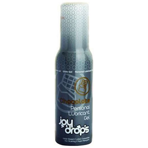 смазка на водной основе со вкусом шоколада joydrops chocolate - 100 мл. от магазина «Зона Белья»