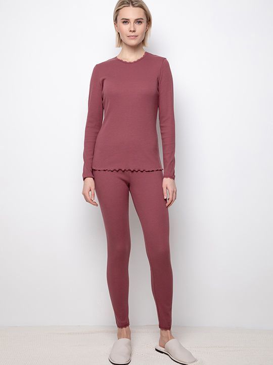 №е20092 комплект с брюками "белая роза" от магазина «Зона Белья»