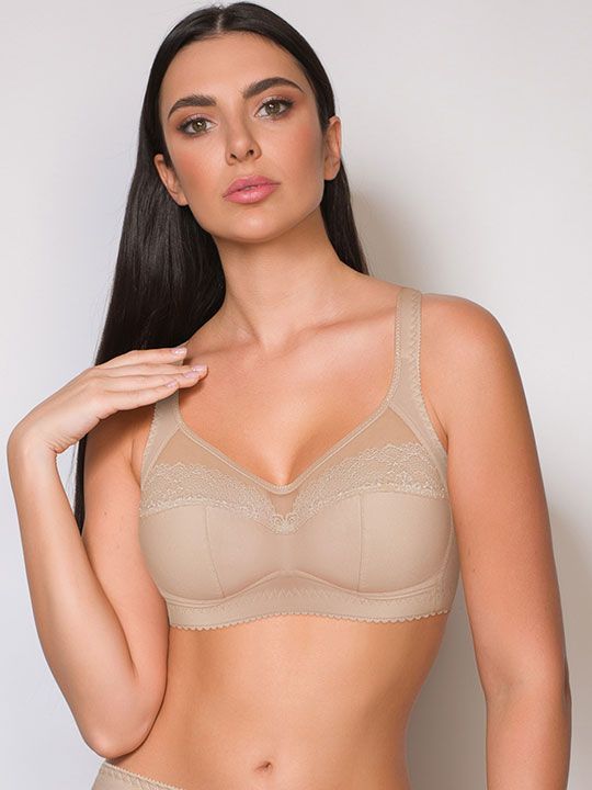 Бюстгальтер 7071 Elegant Пион Albina_L ЧЗ мягкая