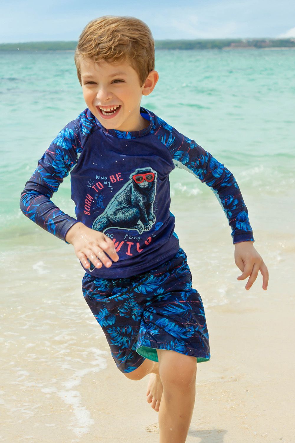 Плавательные шорты для мальчиков 4105649 Dark Blue