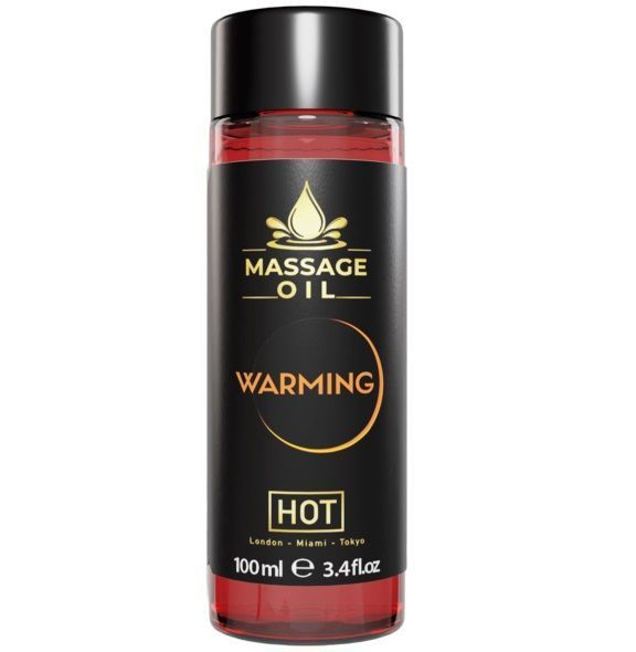 массажное масло с согревающим эффектом massage oil warming - 100 мл. от магазина «Зона Белья»