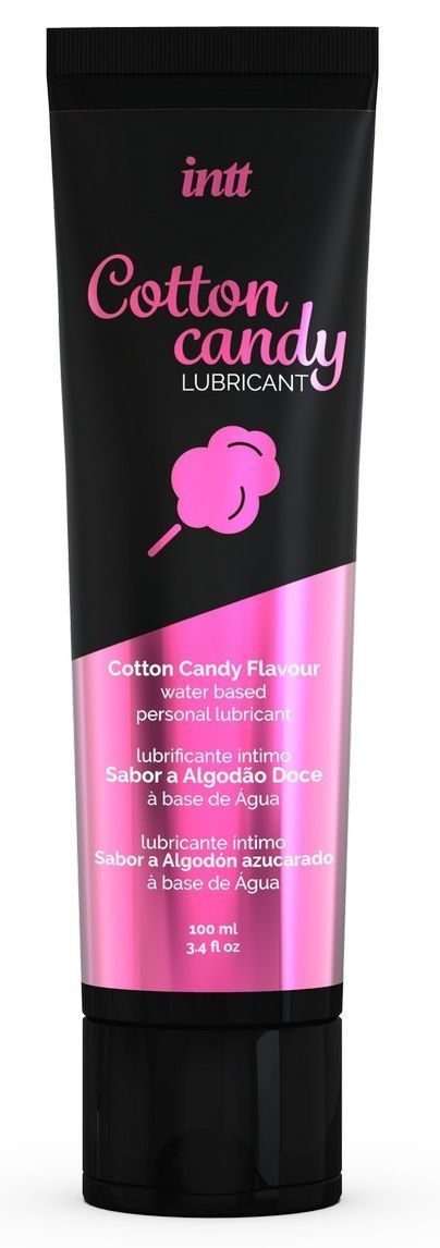 интимный гель на водной основе cotton candy lubricant - 100 мл. от магазина «Зона Белья»