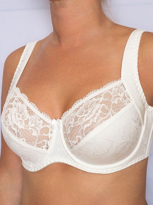 Бюстгальтер 7008 Comfort Молоко Albina_L мягкая