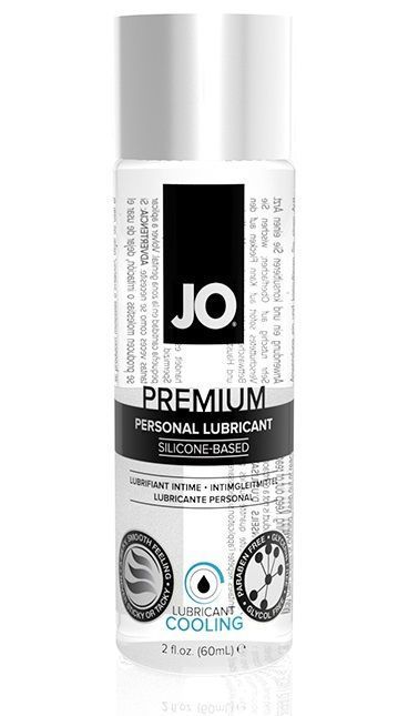 охлаждающий лубрикант на силиконовой основе jo personal premium lubricant cooling - 60 мл. от магазина «Зона Белья»