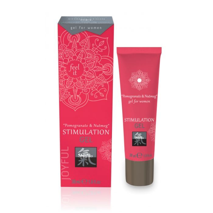 возбуждающий интимный гель для двоих stimulation gel pomegranate & nutmeg - 30 мл. от магазина «Зона Белья»
