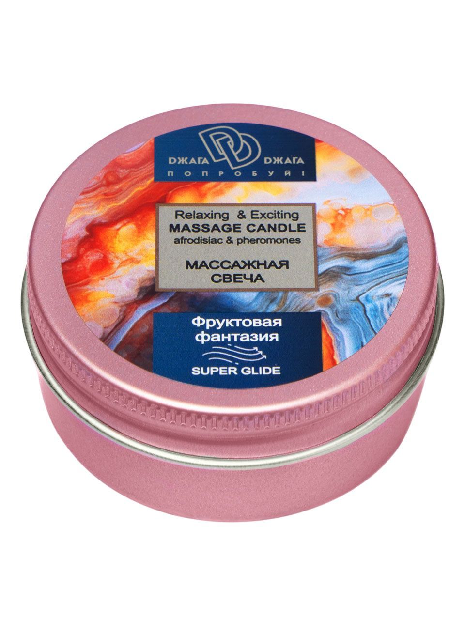 массажная свеча «фруктовая фантазия» от магазина «Зона Белья»
