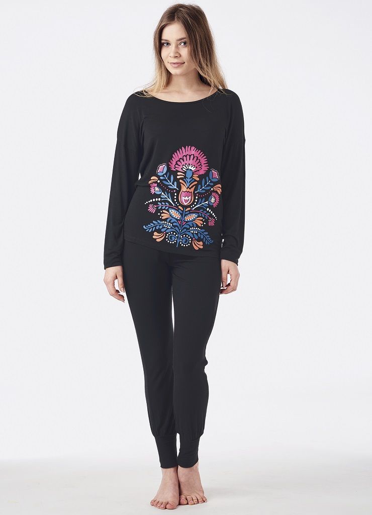 lhs 585 18/19 пижамный комплект женский от магазина «Зона Белья»