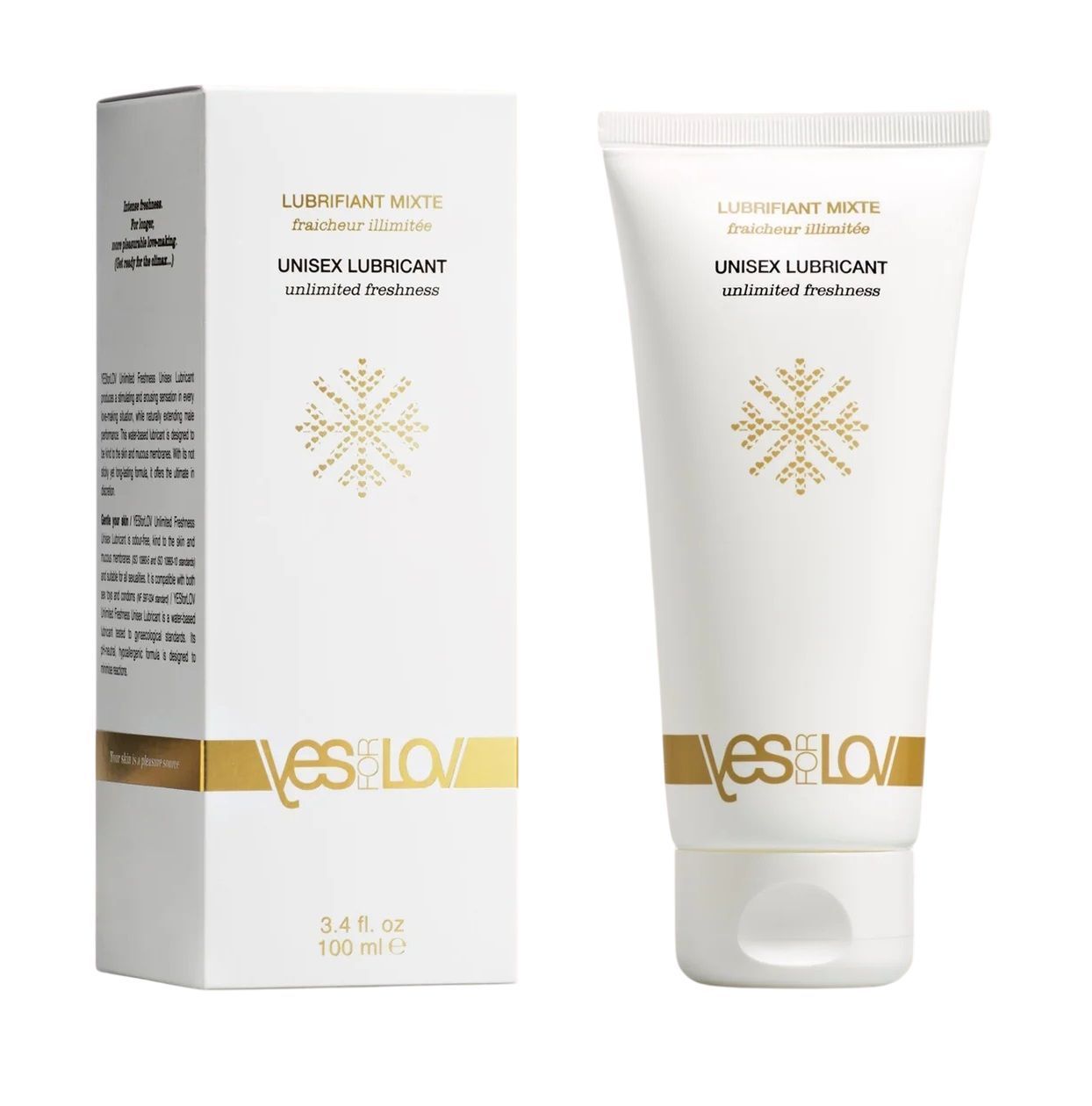 лубрикант на водной основе с охлаждающим эффектом unlimited freshness unisex lubricant - 100 мл. от магазина «Зона Белья»