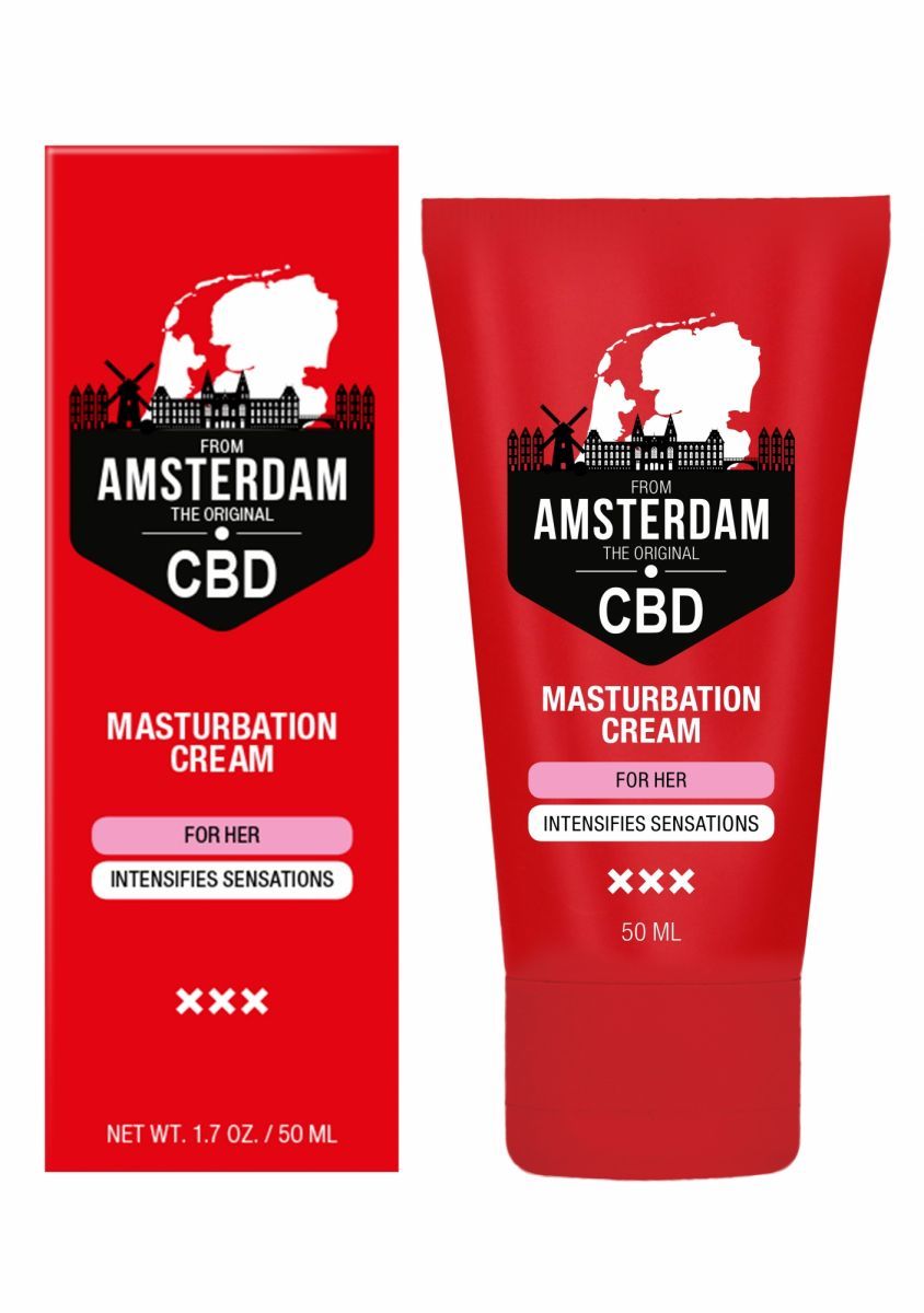 Крем для мастурбации для женщин CBD from Amsterdam Masturbation Cream For  Her - 50 мл. купить с доставкой по Санкт-Петербургу