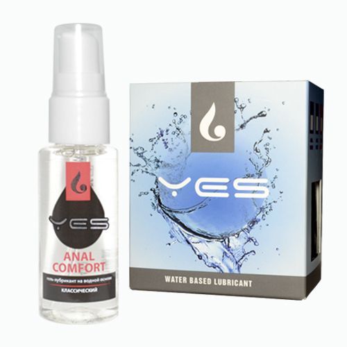 анальный гель-лубрикант на водной основе anal comfort - 30 мл. от магазина «Зона Белья»