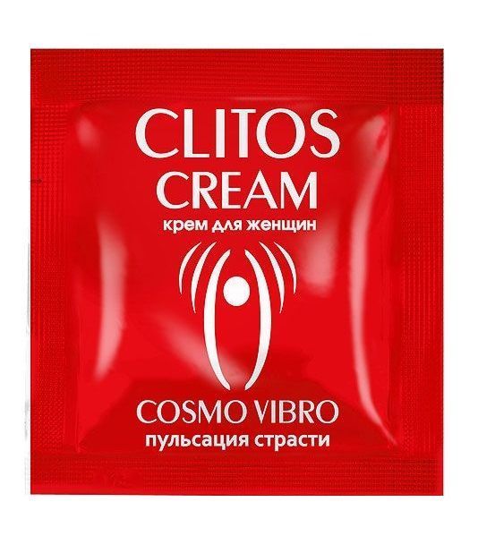 саше возбуждающего крема для женщин clitos cream - 1,5 гр. от магазина «Зона Белья»