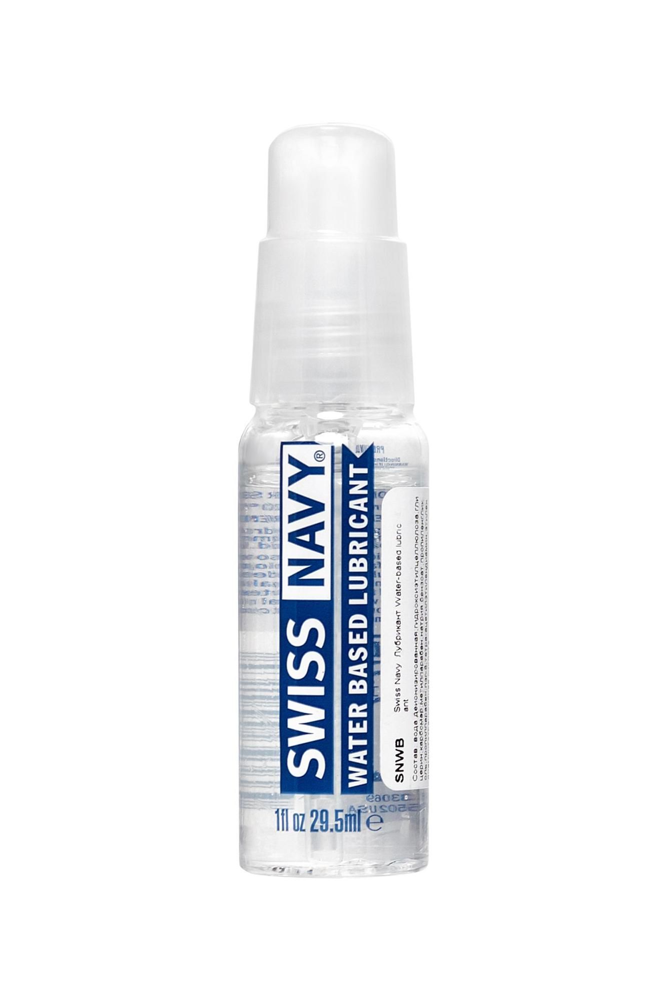 лубрикант swiss navy water based lube на водной основе - 29,5 мл. от магазина «Зона Белья»