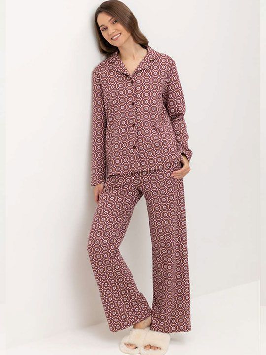 №е20172 пижама с брюками "геометрия" от магазина «Зона Белья»