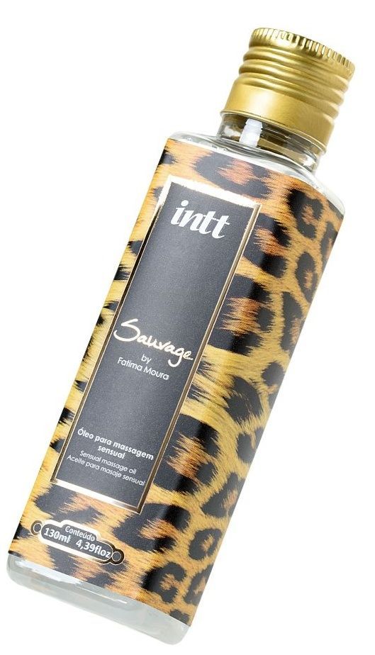 массажное масло sauvage с возбуждающим эффектом - 130 мл. от магазина «Зона Белья»
