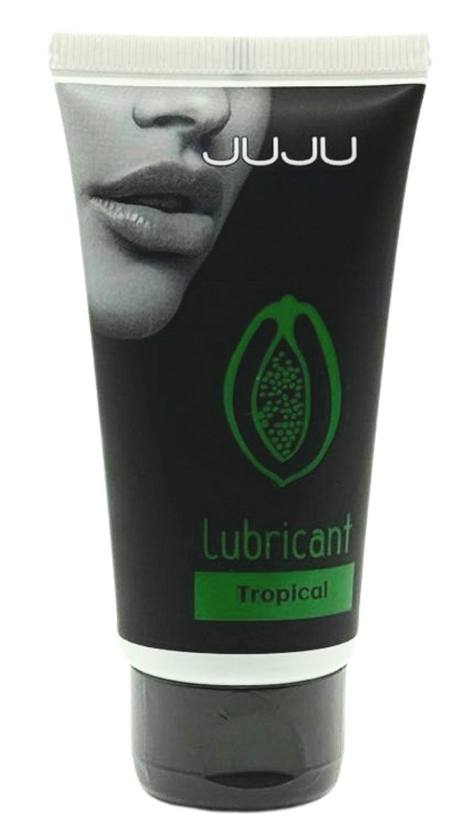 съедобный лубрикант juju tropical с ароматом тропических фруктов - 50 мл. от магазина «Зона Белья»