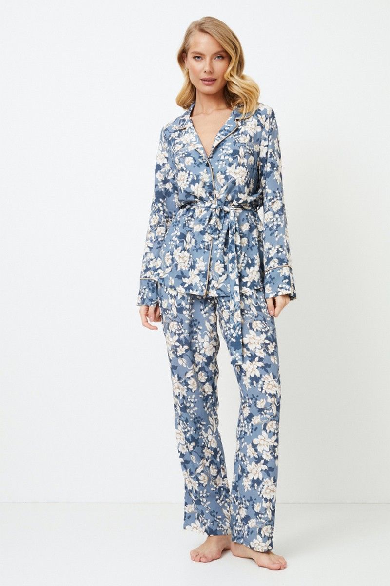 francine пижама женская со штанами от магазина «Зона Белья»