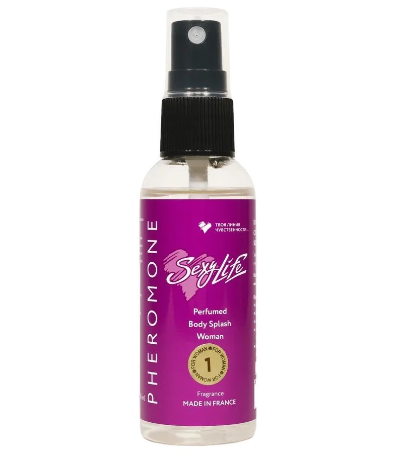 женский парфюмированный спрей с феромонами sexy life №1 - 50 мл. от магазина «Зона Белья»