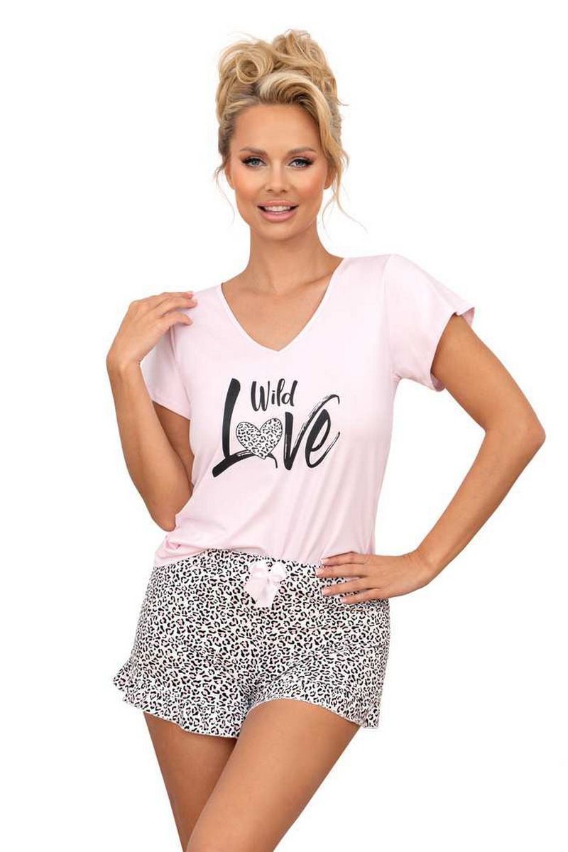 pantera 1/2 пижама женская с шортами от магазина «Зона Белья»