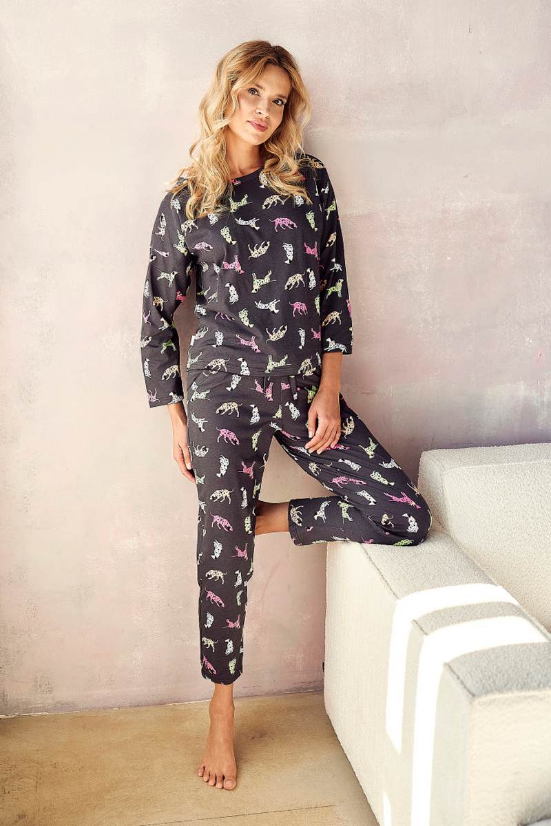 2985 luiza пижама женская со штанами от магазина «Зона Белья»