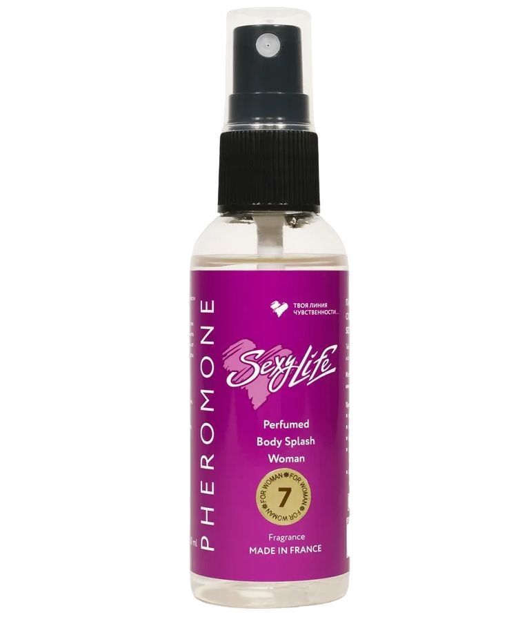 женский парфюмированный спрей с феромонами sexy life №7 - 50 мл. от магазина «Зона Белья»