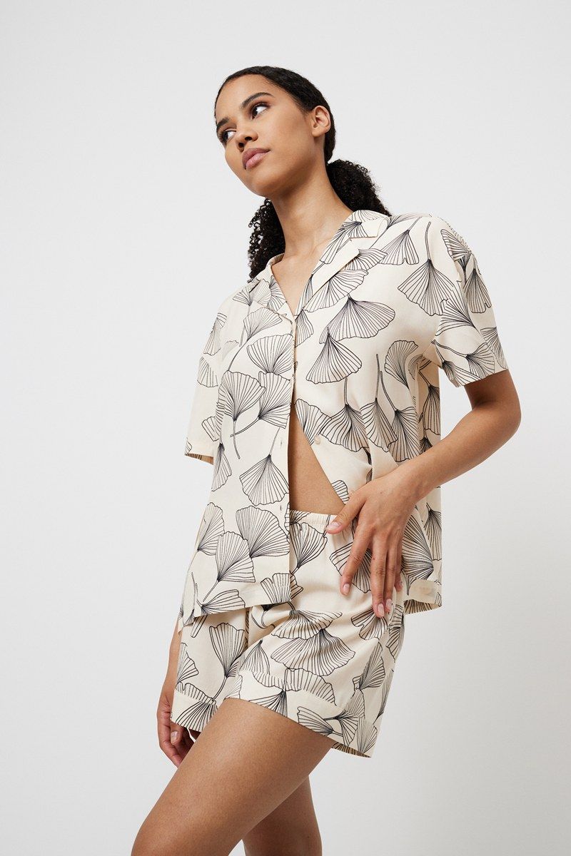 seashell пижама женская с шортами от магазина «Зона Белья»