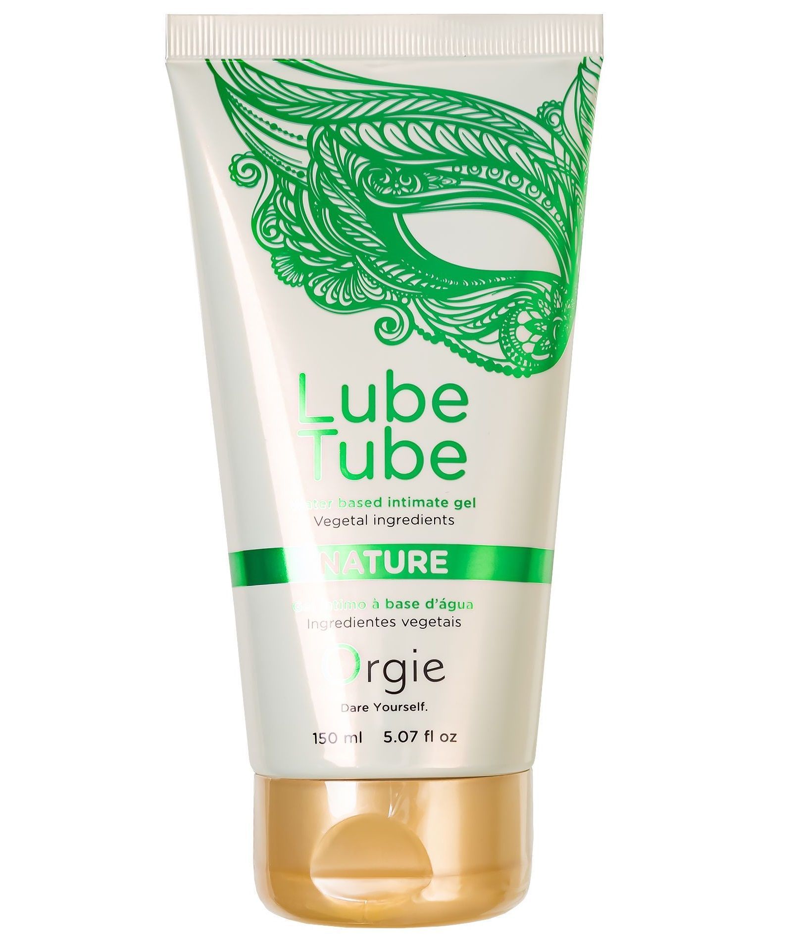 интимный гель на водной основе lube tube nature - 150 мл. от магазина «Зона Белья»