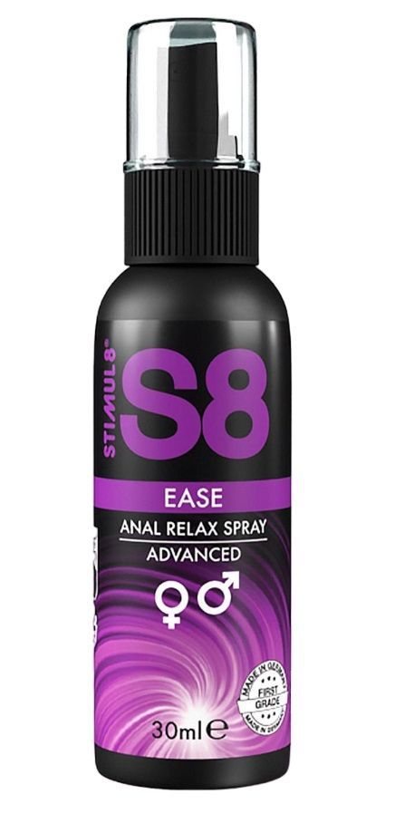 расслабляющий анальный спрей s8 ease anal relax spray - 30 мл. от магазина «Зона Белья»