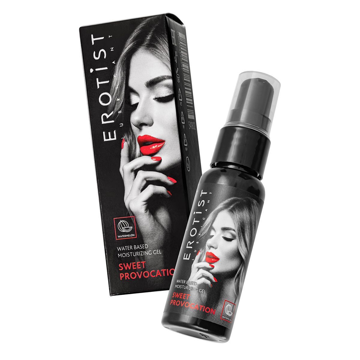 съедобный гель erotist sweet provocation watermelon - 30 мл. от магазина «Зона Белья»