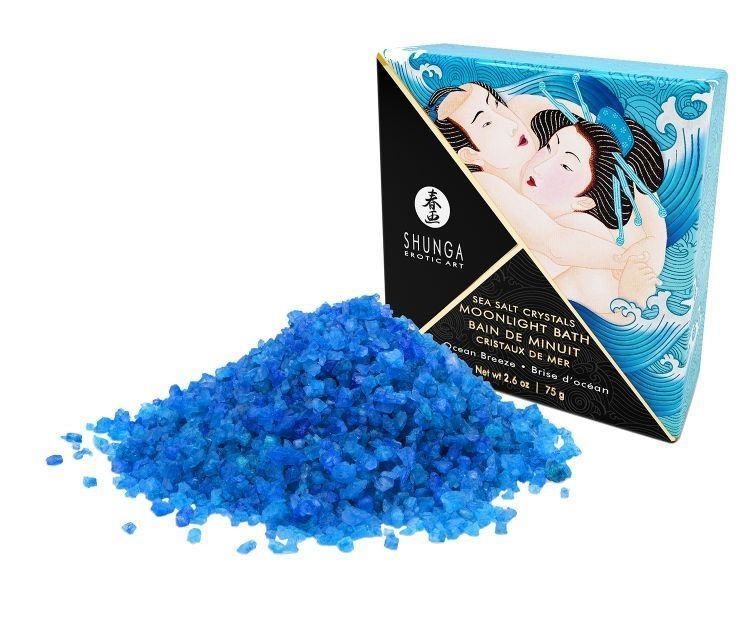 соль для ванны bath salts ocean breeze с ароматом морской свежести - 75 гр. от магазина «Зона Белья»