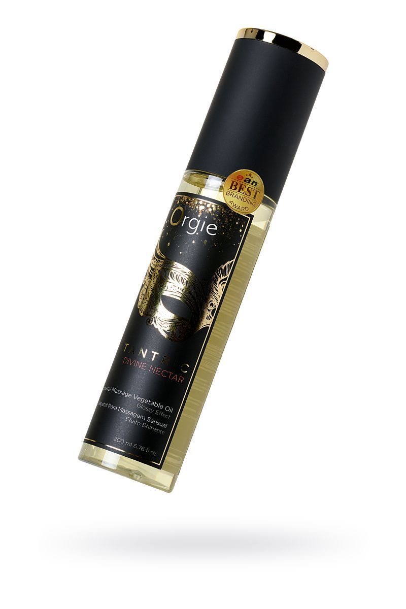 растительное массажное масло orgie tantric divine nectar - 200 мл. от магазина «Зона Белья»