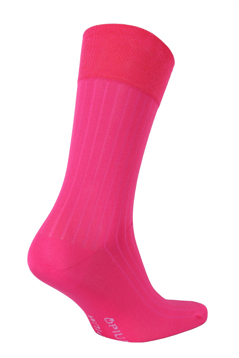 мужские носки premium "в рубчик" розовый от магазина «Зона Белья»