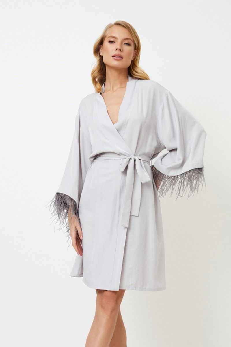 brigitte grey халат женский от магазина «Зона Белья»