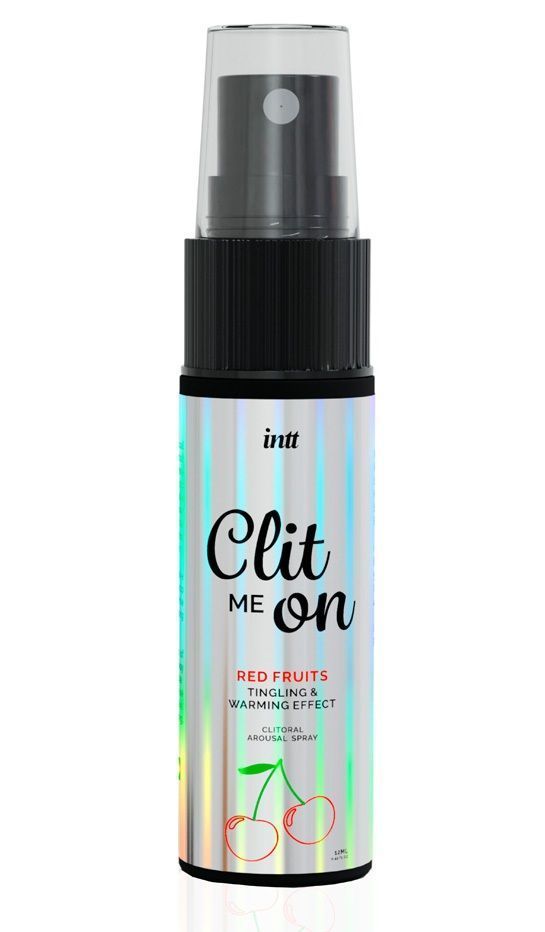 клиторальный возбуждающий спрей clit me on red fruits - 12 мл. от магазина «Зона Белья»