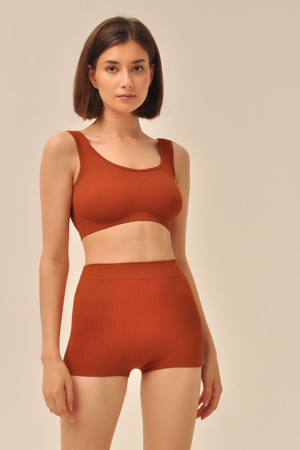 Трусы-шорты BX326 Cinnamon