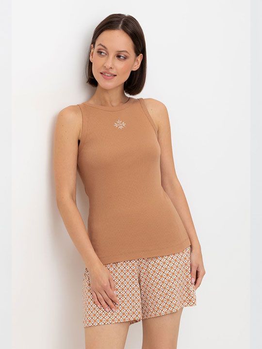 №е20159 пижама с шортами "закат в пустыне" от магазина «Зона Белья»