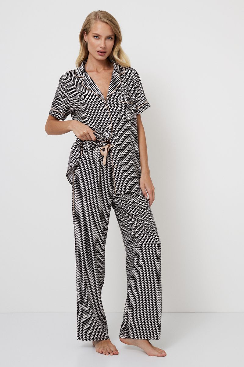 isolda пижама женская со штанами от магазина «Зона Белья»