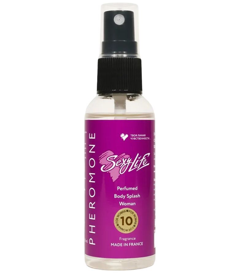 женский парфюмированный спрей с феромонами sexy life №10 - 50 мл. от магазина «Зона Белья»