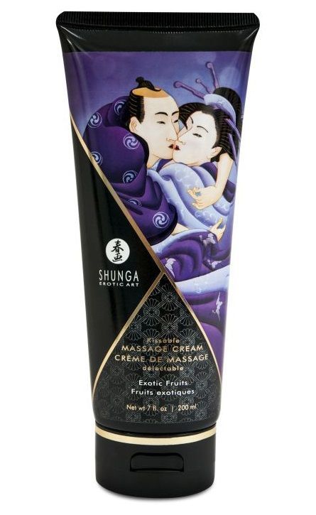 массажный крем для тела с ароматом экзотических фруктов exotic fruits - 200 мл. от магазина «Зона Белья»