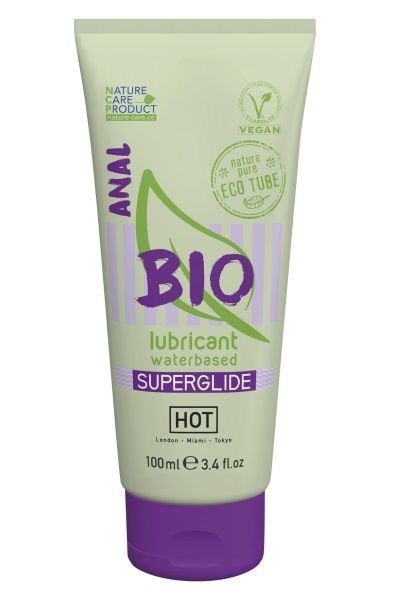 интимный увлажняющий анальный гель bio superglide anal - 100 мл. от магазина «Зона Белья»