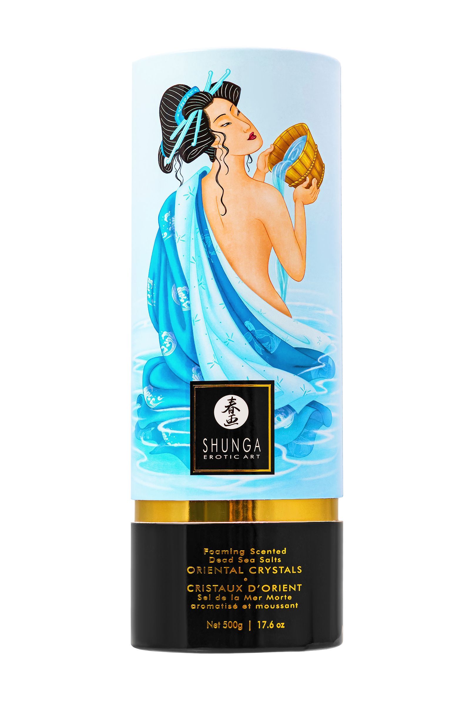 соль мёртвого моря для ванны oriental crystals «искушение океана» - 500 гр. от магазина «Зона Белья»