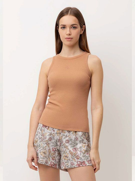 №е20174 пижама с шортами "античные цветы" от магазина «Зона Белья»