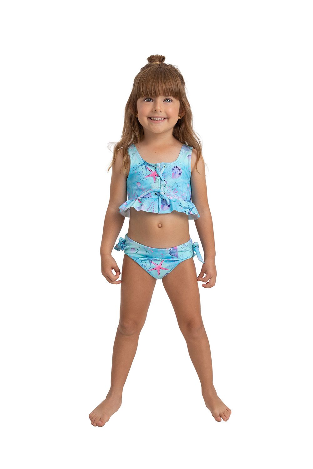 Купальник для девочек 4202167 Turquoise