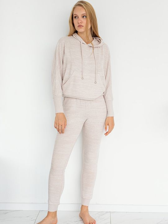 комплект m-126/p-102 дроп худи брюки от магазина «Зона Белья»