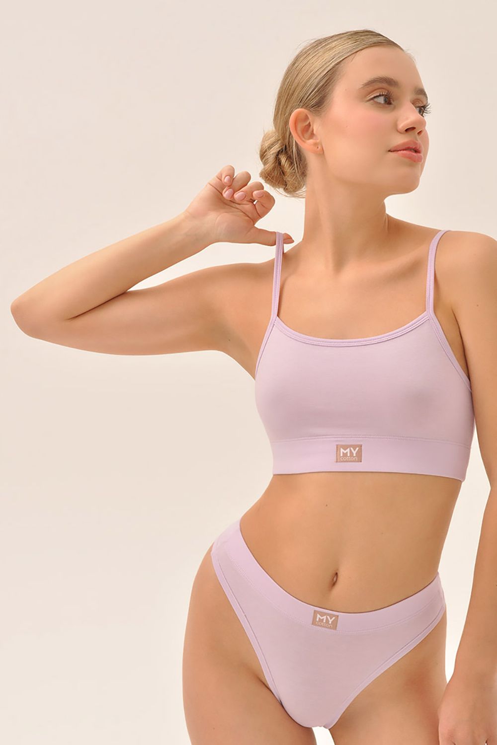 Трусы-бразилиано DS101 Черничный Йогурт