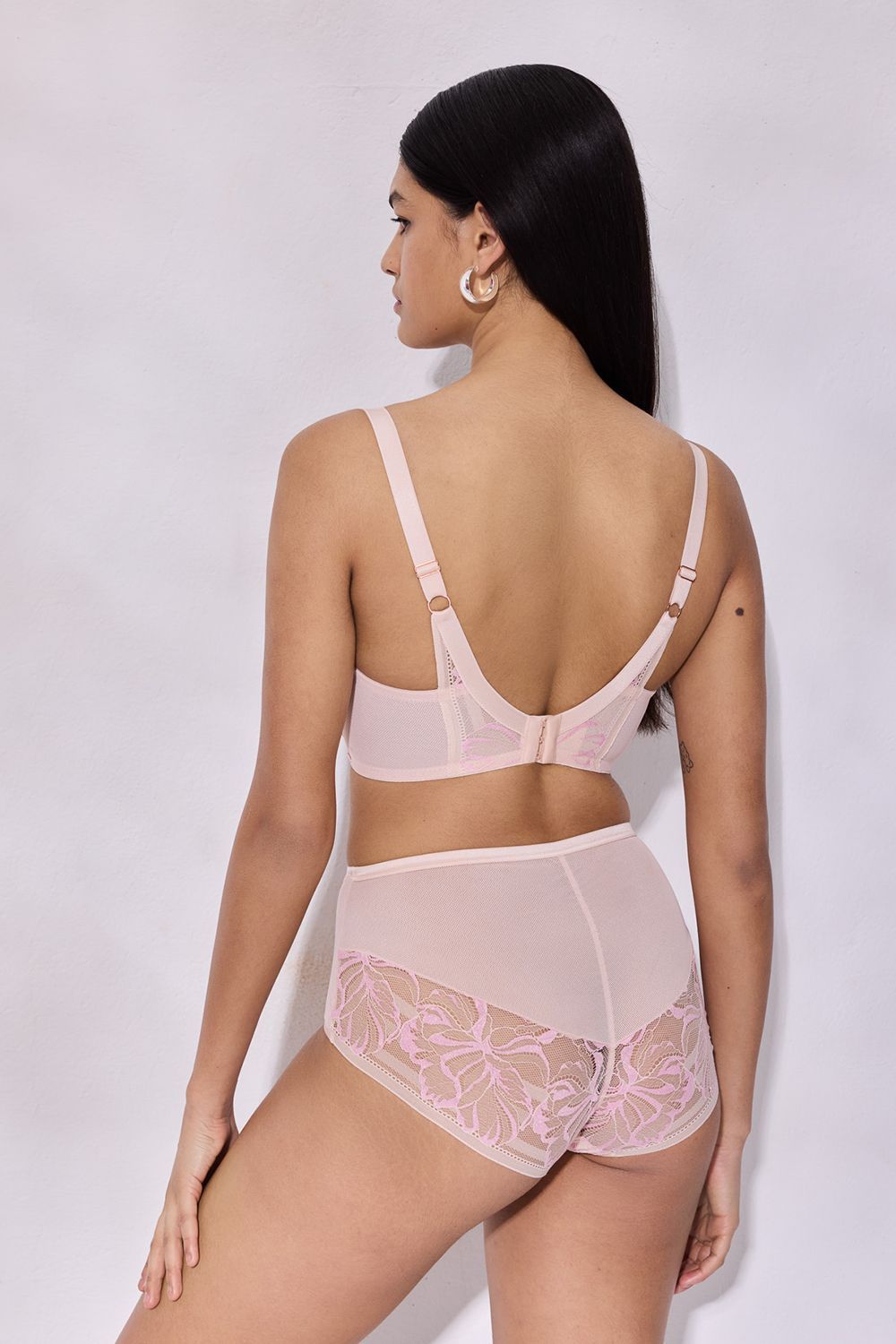 Трусы-слип Glossy Iris Classic Beige/Pink