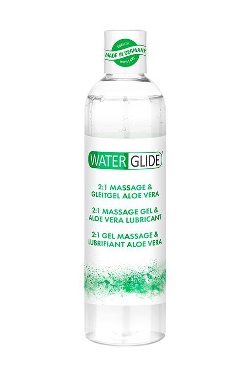 гель-смазка 2-в-1 massage & lubricant aloe vera - 300 мл. от магазина «Зона Белья»