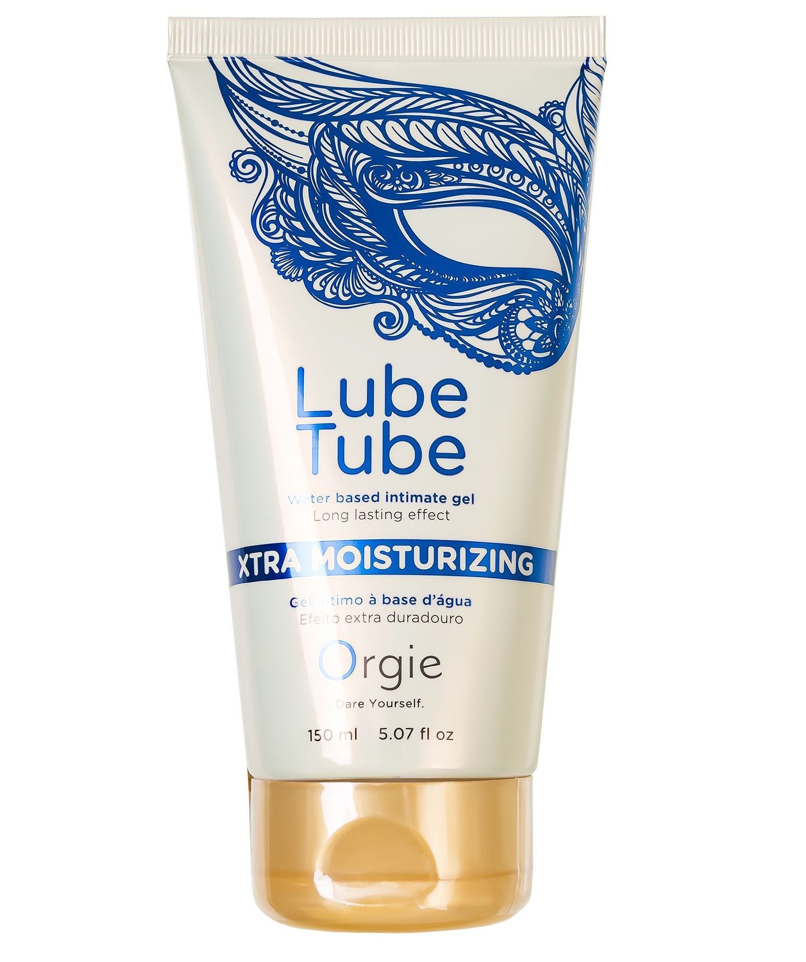 интимный гель на водной основе lube tube xtra moisturizing с увлажняющим эффектом - 150 мл. от магазина «Зона Белья»