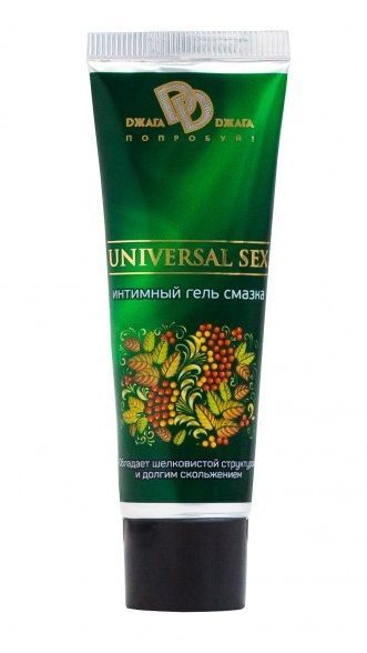интимный лубрикант на водной основе universal sex - 30 мл. от магазина «Зона Белья»