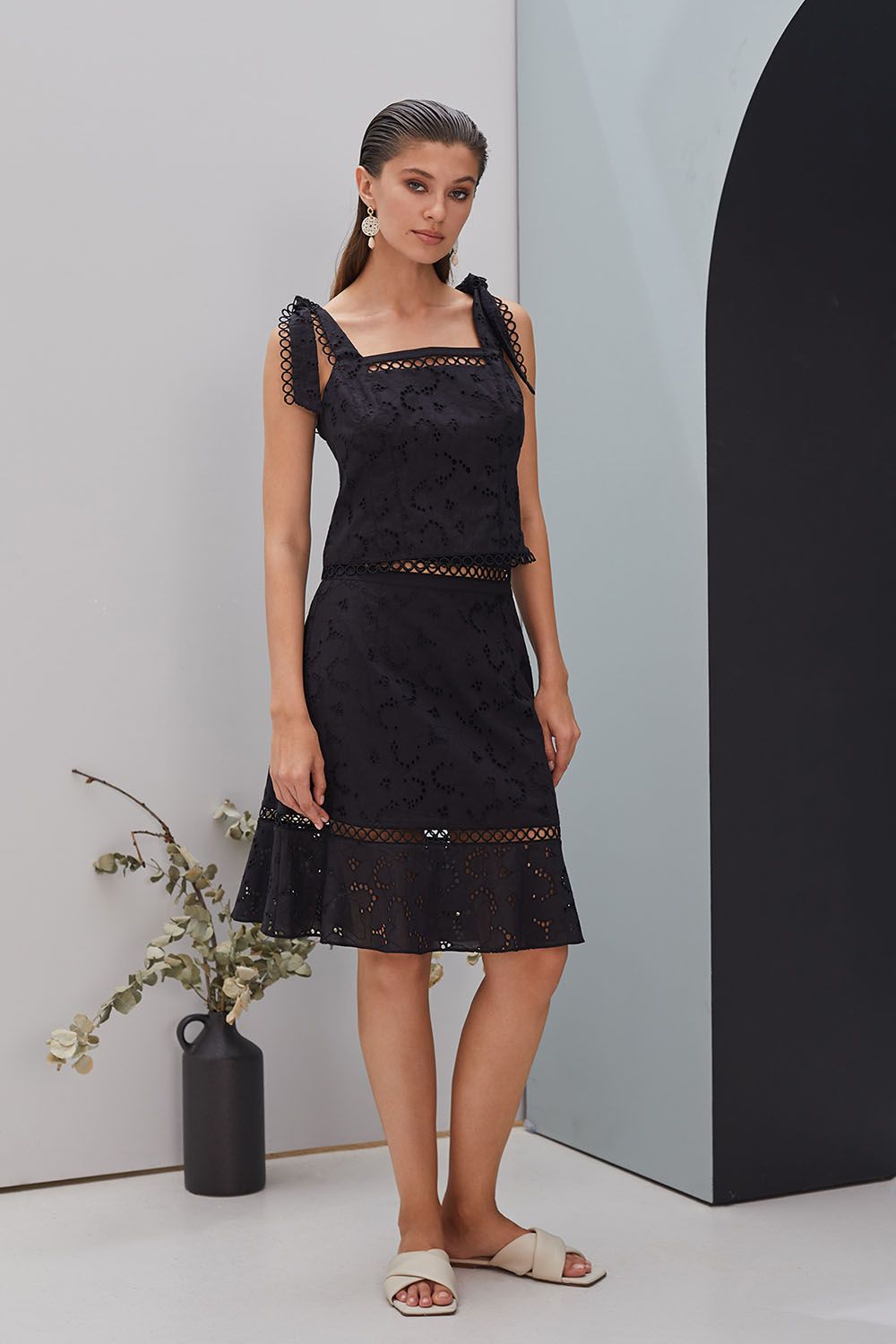 Юбка 55350-1 Черный