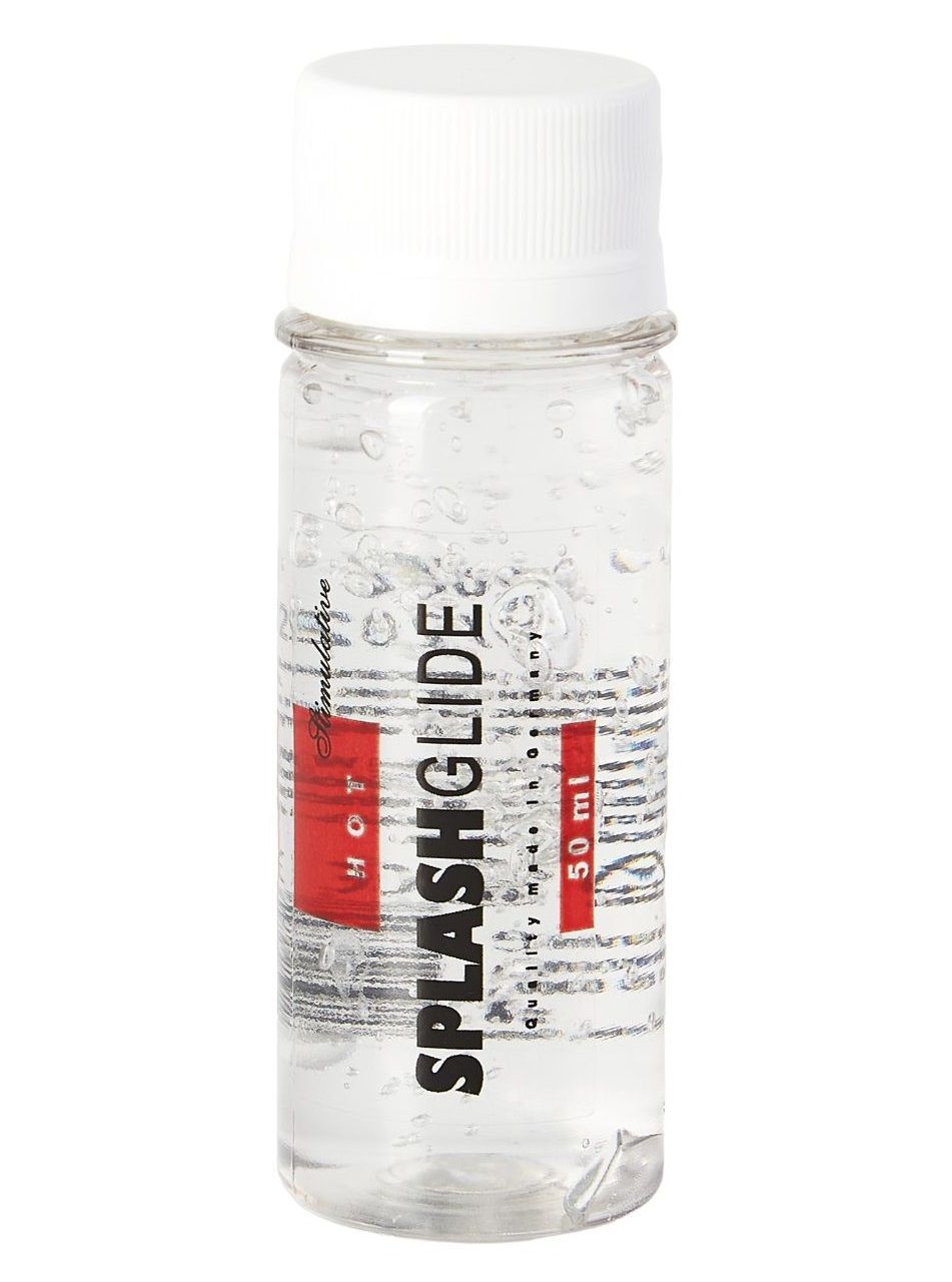 возбуждающий лубрикант на водной основе splashglide hot stimulative - 50 мл. от магазина «Зона Белья»